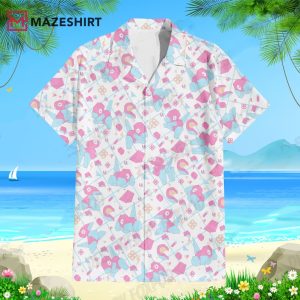 Porygon Pokemon Hawaiian Shirt