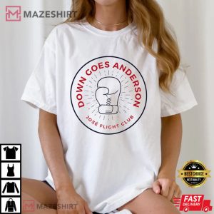 Jose Ramirez Down Goes Tim Anderson T Shirt (2)