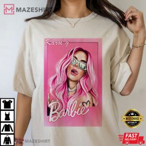 Karol G Barbie Gift For Fan T Shirt (2)
