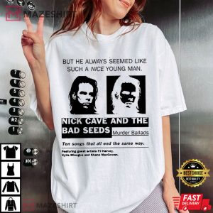 Nick Cave And The Bad Seeds Murder Ballads T Shirt (3)