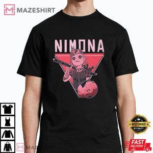 Nimona Cartoon Animated Movie T Shirt (1)