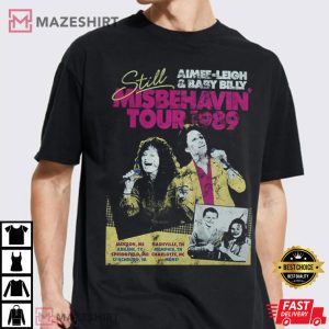Aimee Leigh Baby Billy Righteous Gemstones Misbehavin Tour T Shirt (2)