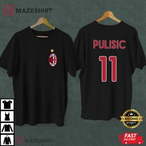 Christian Pulisic AC Milan Soccer Fan Gift T Shirt (2)