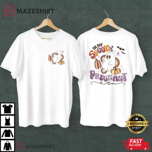 Spooky Pregnant Era Haloween T Shirt (2)