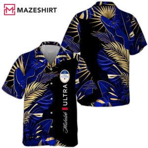 Michelob ULTRA Tropical Palm Hawaiian Shirt