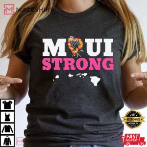 Maui Strong Pray For Maui T Shirt (2)