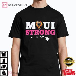 Maui Strong Pray For Maui T Shirt (3)