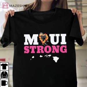 Maui Strong Pray For Maui T Shirt (4)