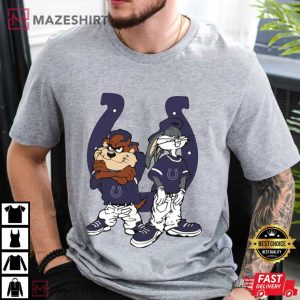 NFL Indianapolis Colts Looney Tunes T Shirt (3)