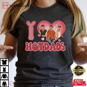 Jonas Brothers I Love Hot Dads T Shirt (2)