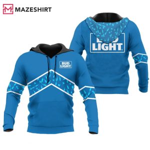 Bud Light Beer Blue Wine 3D Hoodie