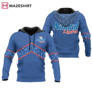 Natural Light Beer Blue Wine 3D Hoodie