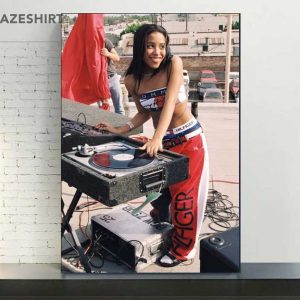 Aaliyah 90s Merch Poster (3)