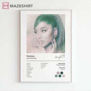 Ariana Grande Positions Album Poster