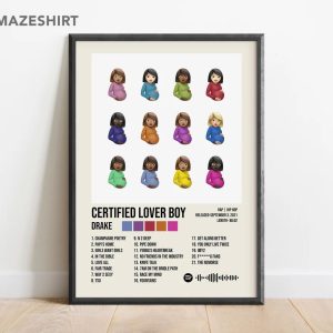 Drake Certified Lover Boy Poster (2)