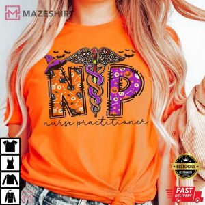 Halloween Nurse Practitioner T Shirt (1)