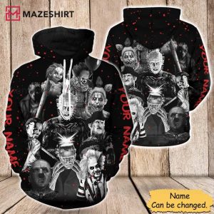 Halloween Horror Characters Personalized 3D Hoodie