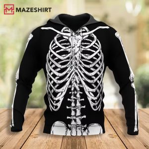 Skeleton Halloween 3D Hoodie