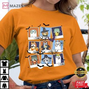 Bluey Trick Or Treat Happy Halloween T Shirt (3)