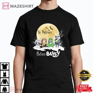 Bluey The Nightmare Before Halloween T Shirt (1)