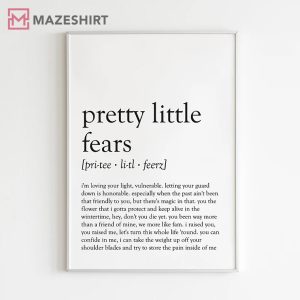 Pretty Little Fears J Cole Poster