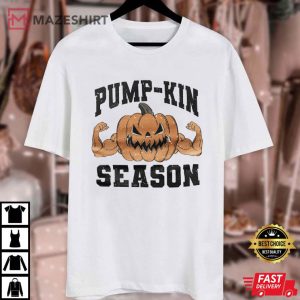 Pumpkin Halloween Spooky Season T Shirt (3)