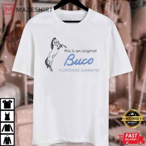This Is An Original Buco Buco Horsehide Garment T Shirt (3)