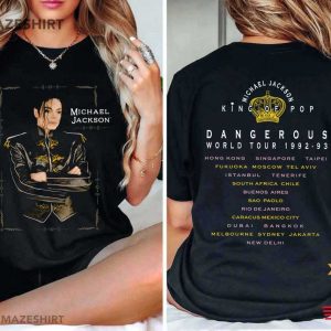 Michael Jackson Dangerous World Tour 1992 1993 T-Shirt