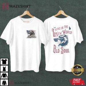 Anthony Oliver Living In The New World With An Old Soul T Shirt (2)