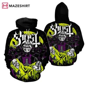Ghost Band Cosplay 3D Hoodie