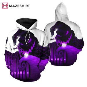 Oogie Boogie The Nightmare Happy Halloween 3D Hoodie