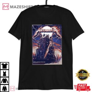 Metallica M72 East Rutherford North American Tour 2023 T Shirt (3)