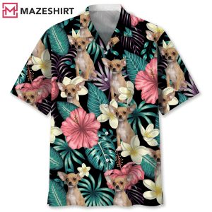 Chihuahua Tropic Oasis Hawaiian Shirt