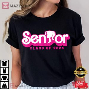 Senior Graduation Barbie Class Of 2024 T Shirt (3)