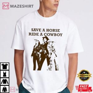 Boygenius Save A Horse Ride A Cowboy T-Shirt
