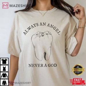 Boygenius Always An Angel Never A God T Shirt (2)