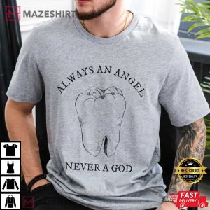Boygenius Always An Angel Never A God T Shirt (3)