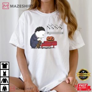 Jason Voorhees Pumpkin Halloween T Shirt (2)