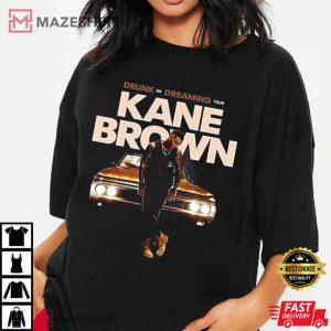 Kane Brown Drunk Or Dreaming 2023 Tour T Shirt (2)