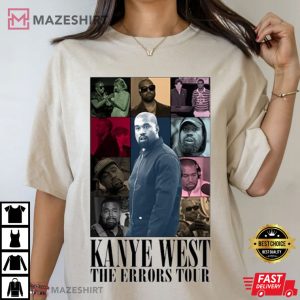 Kanye West The Errors Tour T Shirt (3)