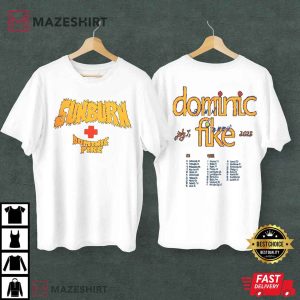 Dominic Fike Sunburn 2023 Tour T Shirt (2)