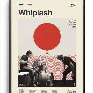 Whiplash Retro Movie Print Poster (1)