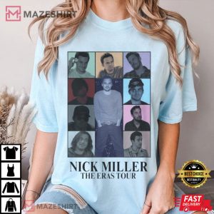 Nick Miller New Girl The Eras Tour T Shirt (2)