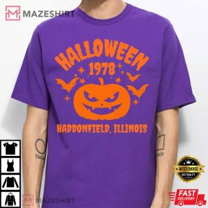 Haddonfield Illinois Halloween 1978 T Shirt (2)