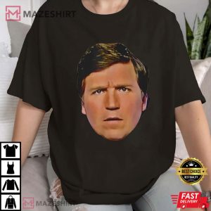 Tucker Carlson Baffled Face Funny T Shirt (2)