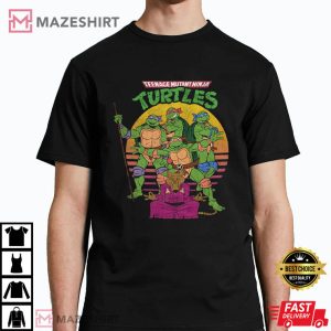 Vintage Teenage Mutant Ninja Turtles T Shirt (1)