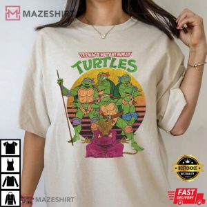 Vintage Teenage Mutant Ninja Turtles T Shirt (3)