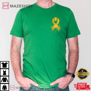Childhood Cancer Awareness Kids Cancer Support T Shirt (3)