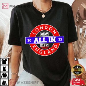 AEW Dynamite London England 2023 T Shirt (2)