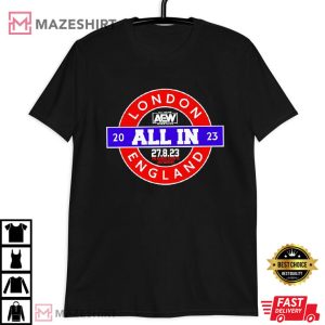 AEW Dynamite London England 2023 T Shirt (3)